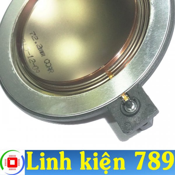 Coil loa treble 750 titan vàng dây dẹt 72,2mm